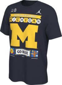 Nike, Shirts, Jordan Mens Michigan Wolverines Tom Brady Blue Football  Jersey Tshirt