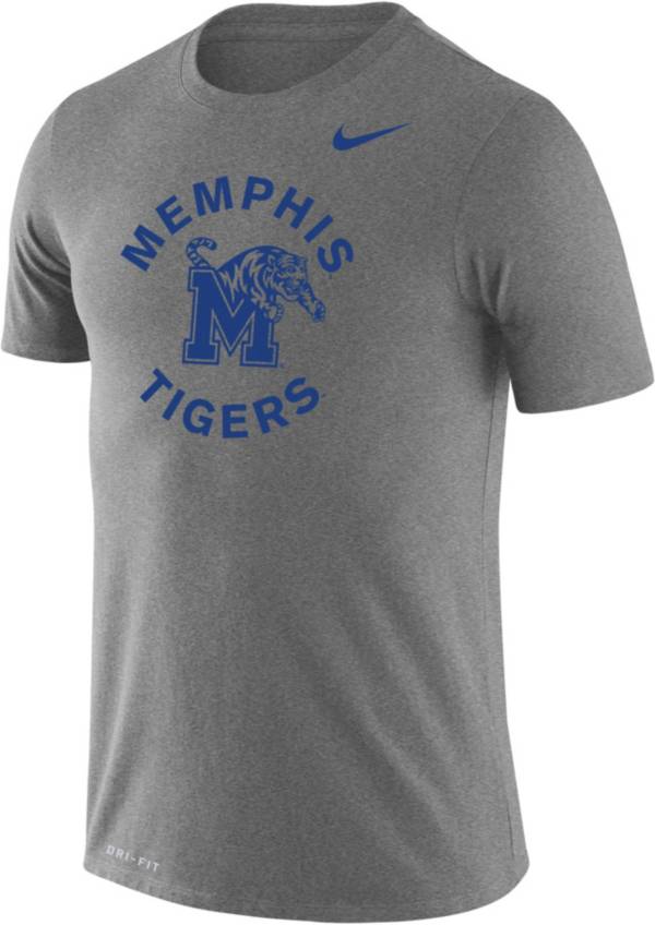 Nike Men's Memphis Tigers Grey Dri-FIT Legend T-Shirt product image