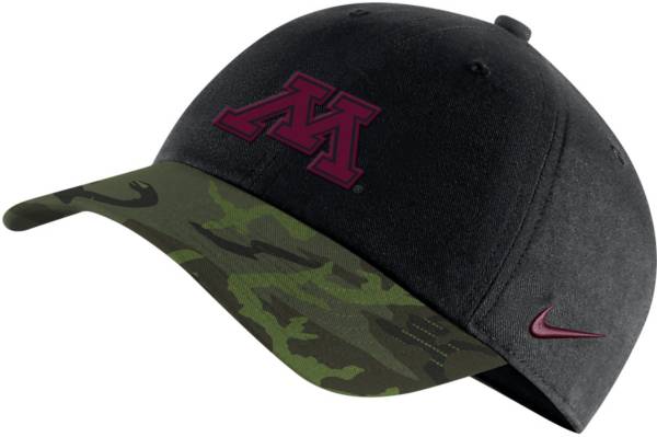 Nike Men's Minnesota Golden Gophers Black/Camo Military Appreciation Legacy91 Adjustable Hat product image