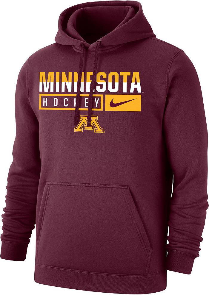 Minnesota Golden Gophers NCAA Hockey Hoodie Sweatshirt Men's Size