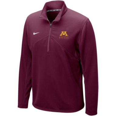 sorry, Nike Men's Minnesota Golden Gophers Maroon Hockey Dri-FIT Training Quarter-Zip Shirt is currently out of stock