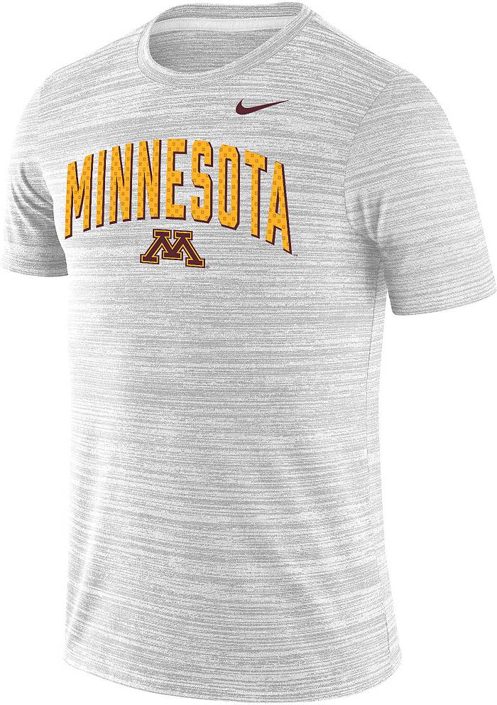 Nike Men's Nike Black Minnesota Golden Gophers Logo Stack Legend  Performance Long Sleeve T-Shirt