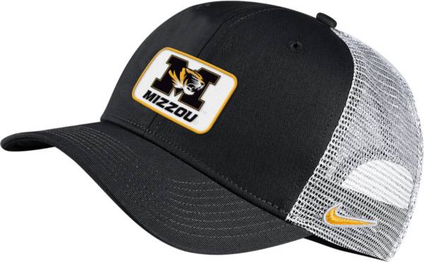 Men's Nike Black Missouri Tigers Throwback Logo Classic 99 Trucker