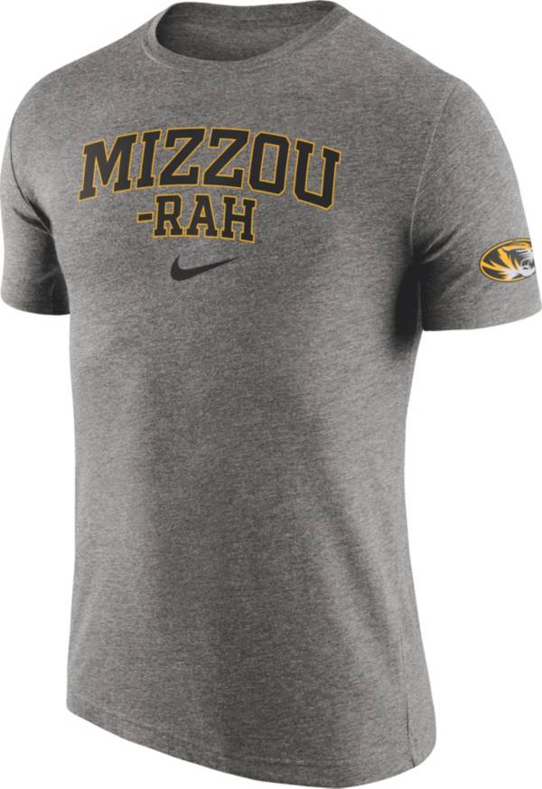 Nike Men's Missouri Tigers Grey Mizzou Rah Dri-FIT Tri-Blend T-Shirt product image