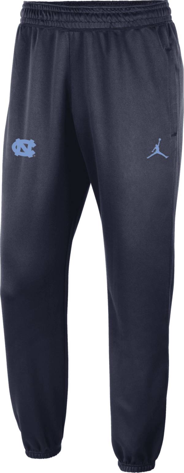 Jordan Men's North Carolina Tar Heels Carolina Blue Dri-FIT Spotlight  Basketball Fleece Pants