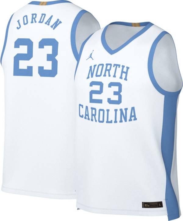 North carolina jordan jersey 2024 white