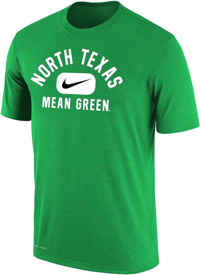 Nike Men's North Texas Mean Green Dri-FIT Cotton Swoosh in Pill