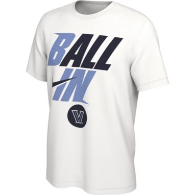 sorry, Nike Men's Villanova Wildcats White 2022 Basketball BALL IN Bench T-Shirt is currently out of stock