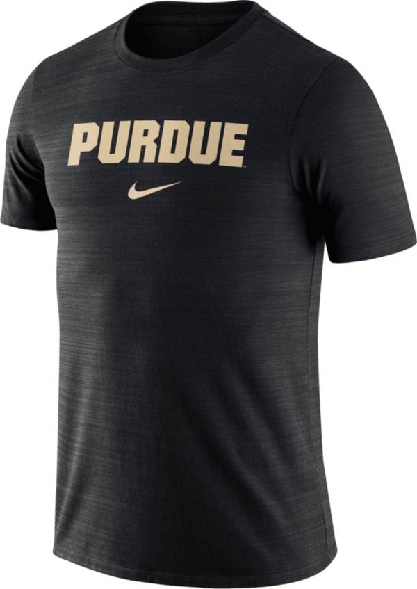 Nike Men's Purdue Boilermakers Black Dri-FIT Velocity Legend Team Issue ...