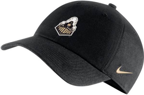 Nike Men's Purdue Boilermakers Black Campus Adjustable Hat product image