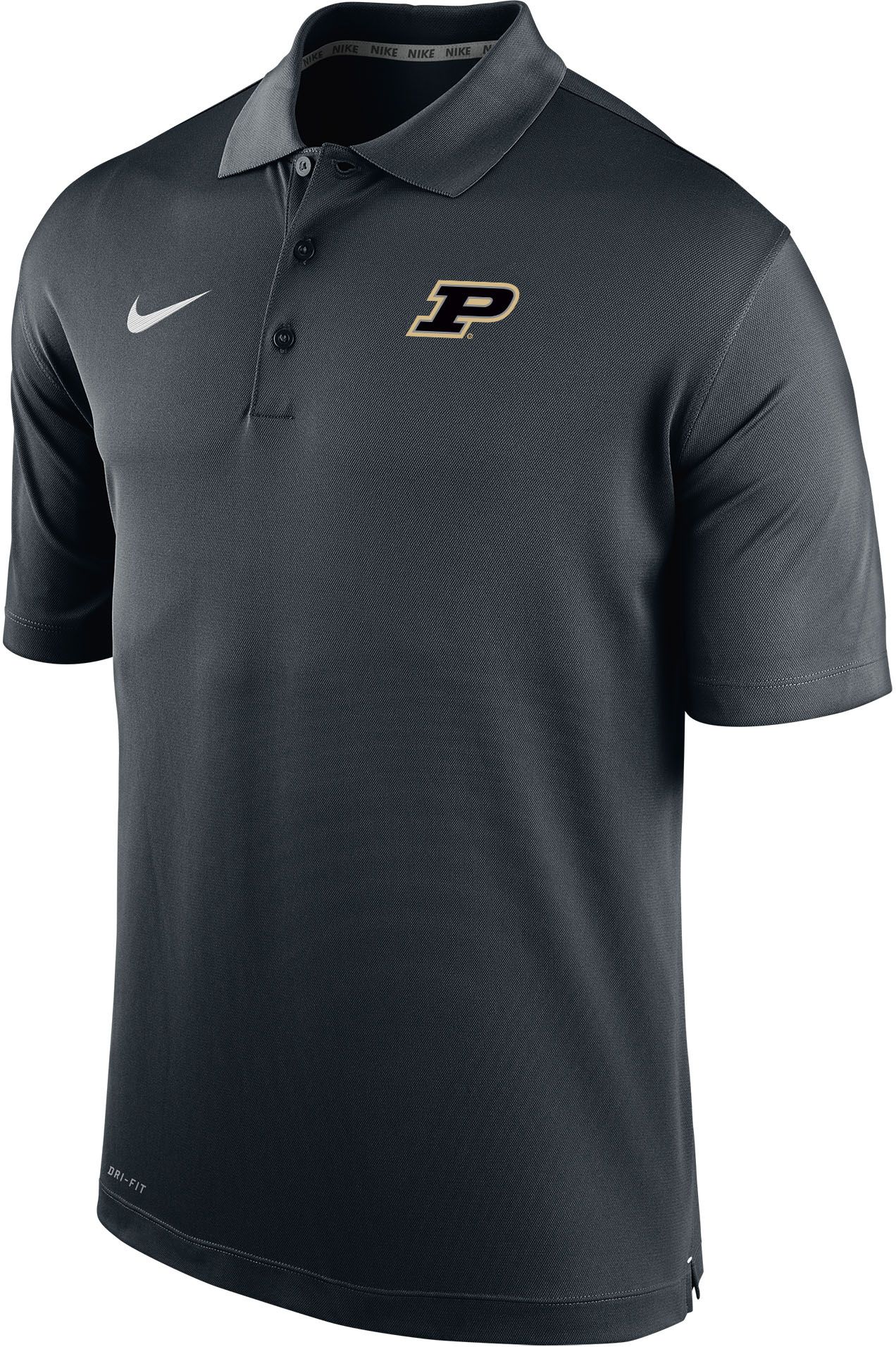 purdue nike dri fit polo