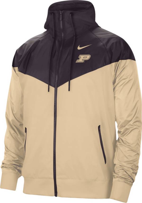 Nike Men's Purdue Boilermakers Old Gold Windrunner Jacket product image