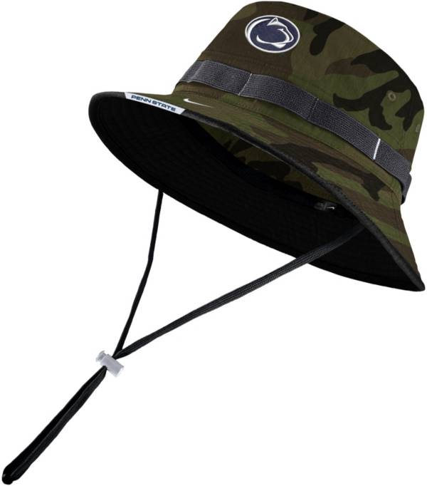 Nike Men's Penn State Nittany Lions Camo Dry Football Sideline Bucket Hat product image