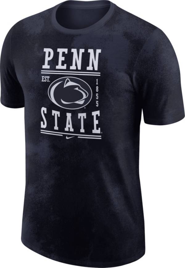Nike Men's Penn State Nittany Lions Blue NRG Cotton T-Shirt product image