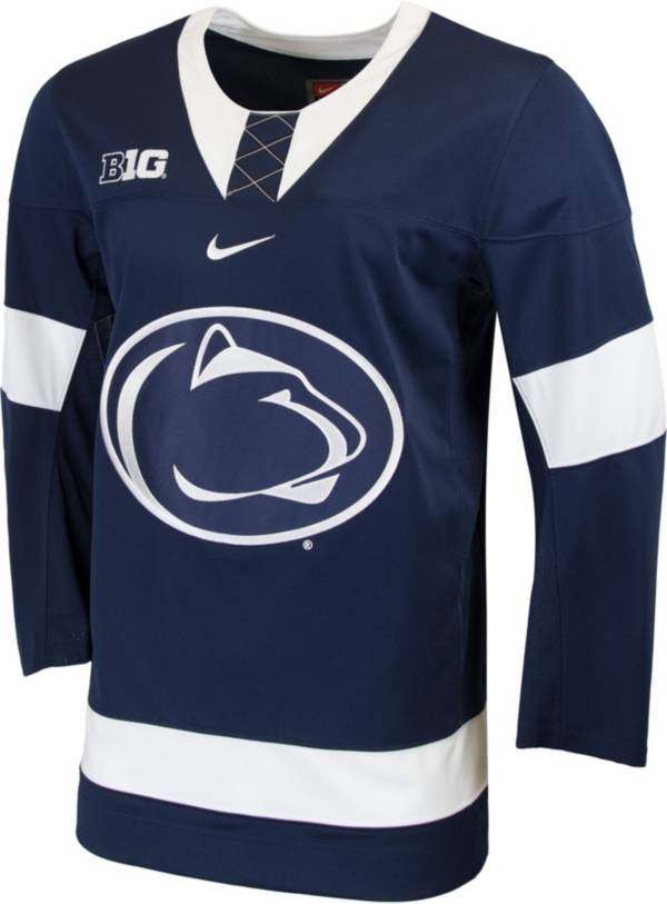 Penn state cheap hockey jersey grey