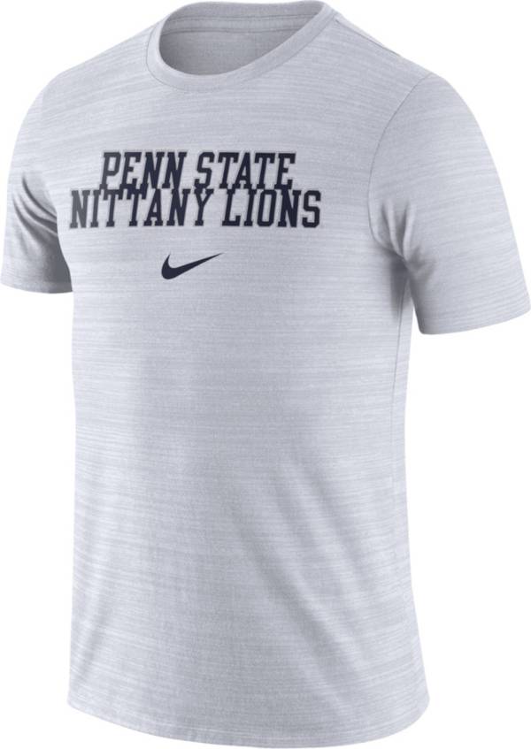 Nike Men's Penn State Nittany Lions White Dri-FIT Velocity Football T-Shirt product image