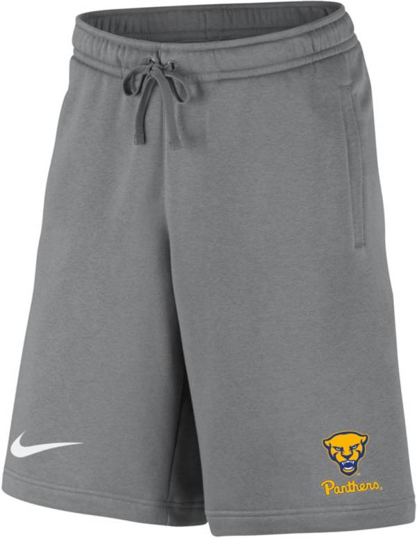Nike Men's Pitt Panthers Grey Club Fleece Shorts product image