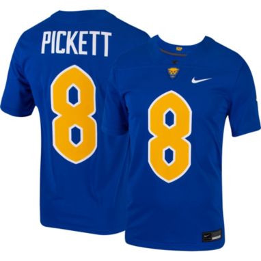 sorry, Nike Men's Pitt Panthers Kenny Pickett #8 Blue Untouchable Game Football Jersey is currently out of stock