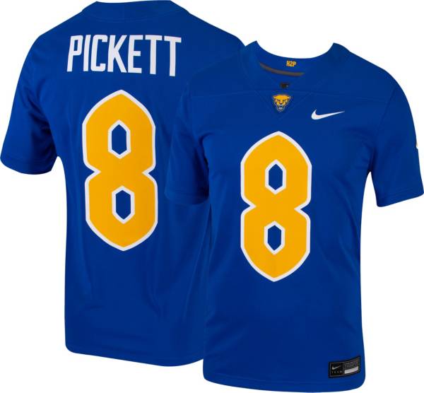 Nike Men's Pitt Panthers Kenny Pickett #8 Blue Untouchable Game