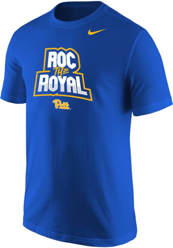Nike Men's Pitt Panthers Blue Roc the Royal Core Cotton T-Shirt product image