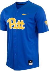 Nike Men's Pitt Panthers Larry Fitzgerald #1 Blue Untouchable Game Football  Jersey
