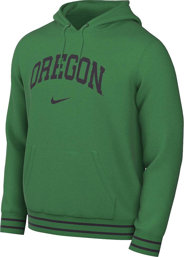 Men's Nike Black Oregon Ducks Sideline Jersey Pullover Hoodie