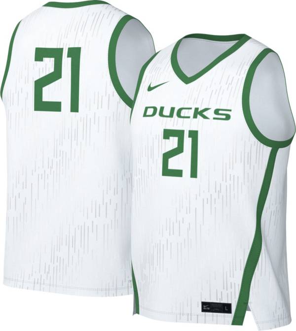 Nike Dri-Fit Oregon Ducks Mens Sleeveless Baseball Jersey #17 Size L