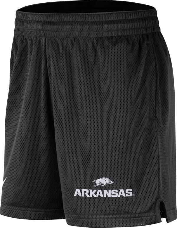 Nike Men's Arkansas Razorbacks Cardinal Dri-FIT Knit Mesh Shorts product image