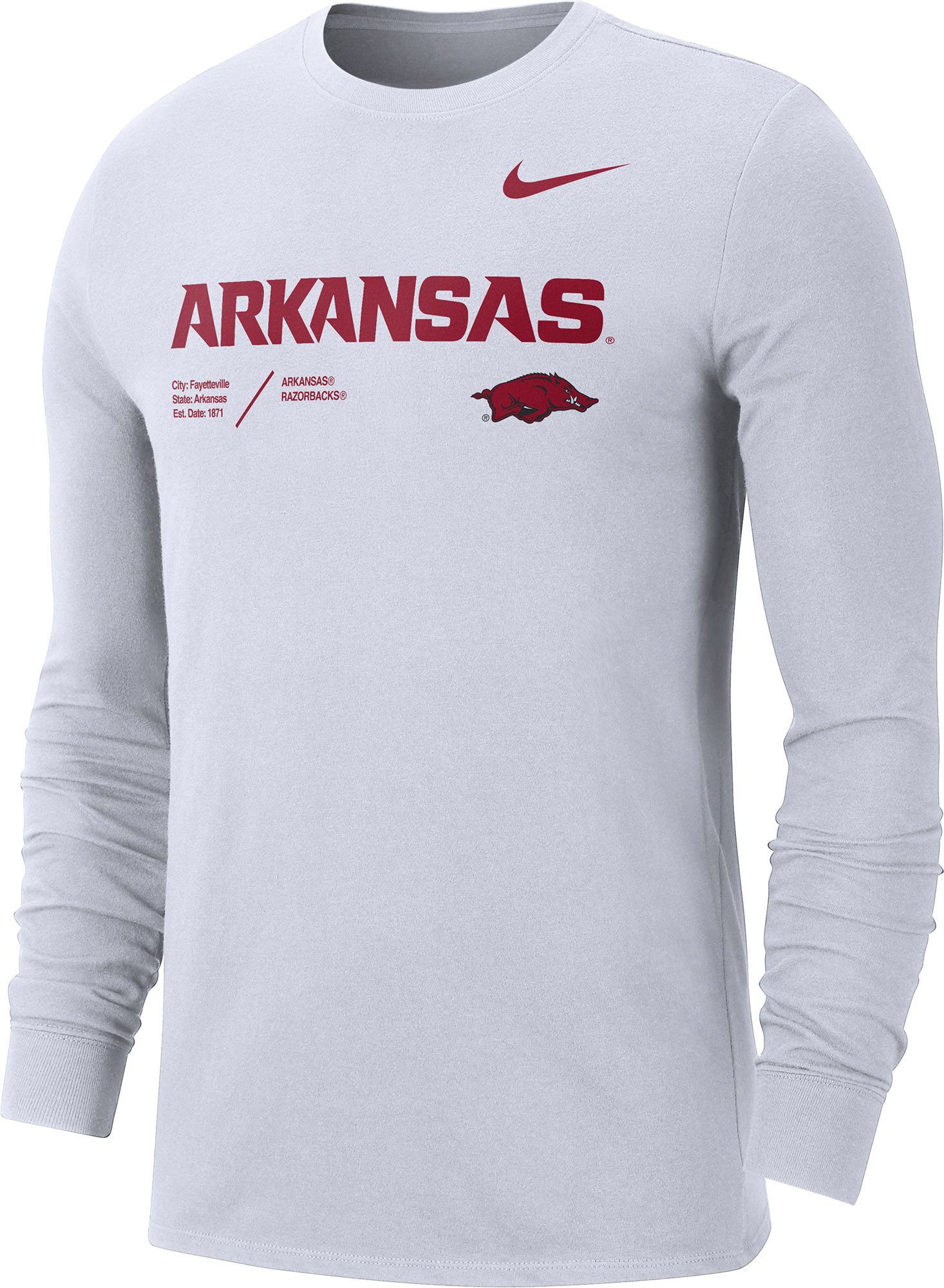 arkansas nike shirt