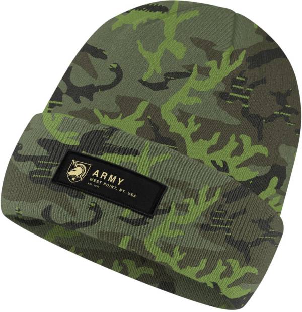 Nike Men's Army West Point Black Knights Camo Military Appreciation Cuffed Knit Beanie product image