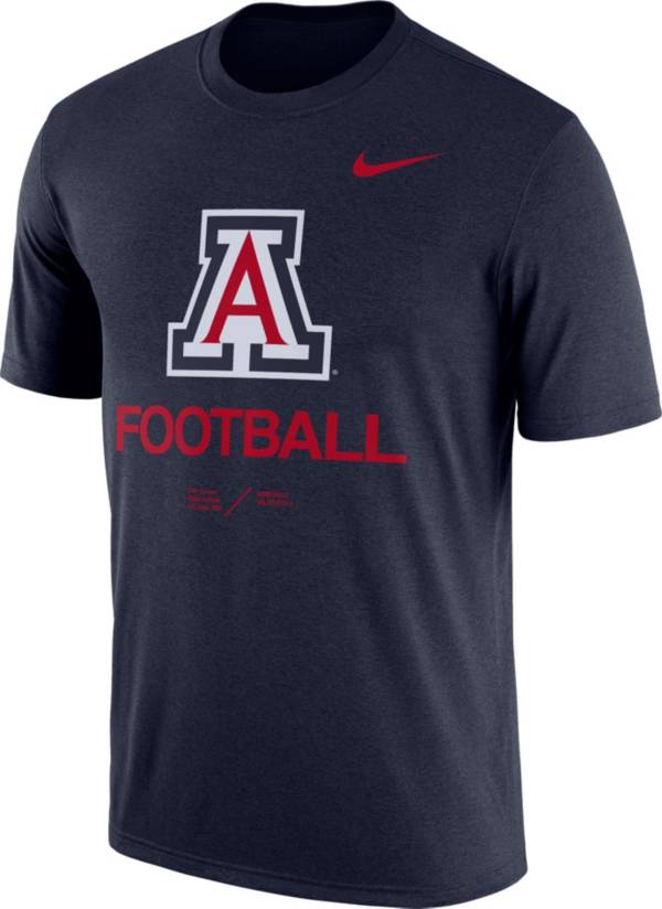Nike Men's Arizona Wildcats Navy Dri-FIT Football Legend T-Shirt product image