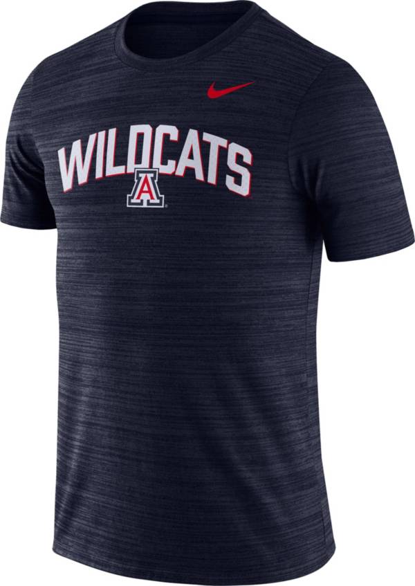 Nike Men's Arizona Wildcats Navy Dri-FIT Velocity Football T-Shirt product image