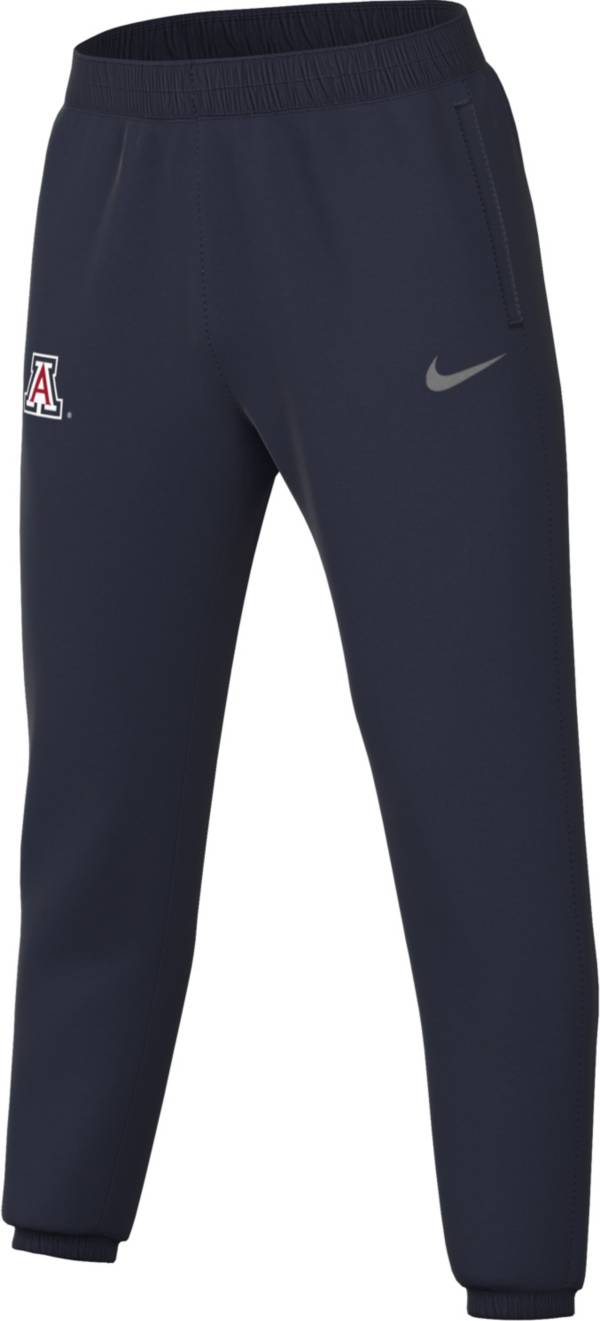 Nike Men's Arizona Wildcats Navy Dri-FIT Spotlight Basketball Fleece Pants