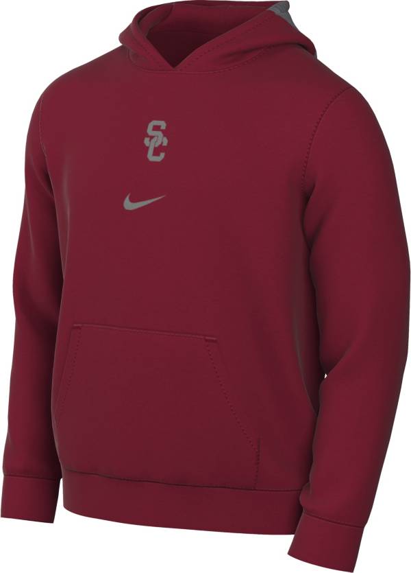 Nike Men s USC Trojans Cardinal Spotlight Basketball Pullover