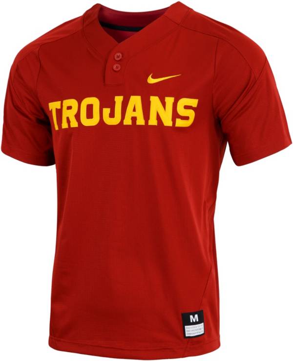 Hopelijk Vlucht Pornografie Nike Men's USC Trojans Cardinal Two Button Replica Baseball Jersey | Dick's  Sporting Goods