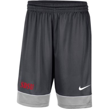 sorry, Nike Men's San Diego State Aztecs Grey Dri-FIT Fast Break Shorts is currently out of stock