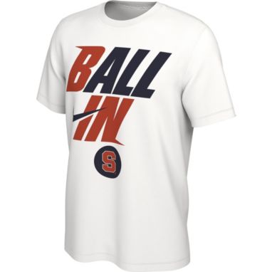 sorry, Nike Men's Syracuse Orange White 2022 Basketball BALL IN Bench T-Shirt is currently out of stock