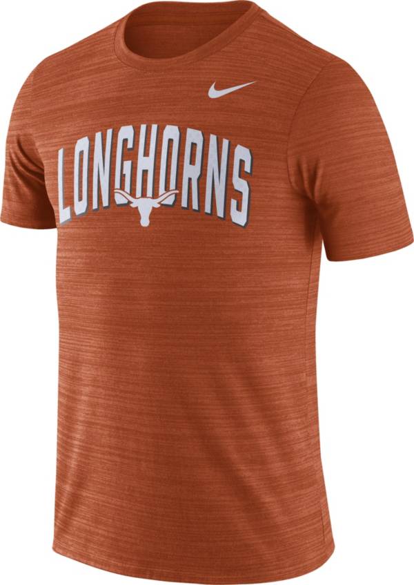Nike Men's Texas Longhorns Burnt Orange Dri-FIT Velocity Football T-Shirt product image