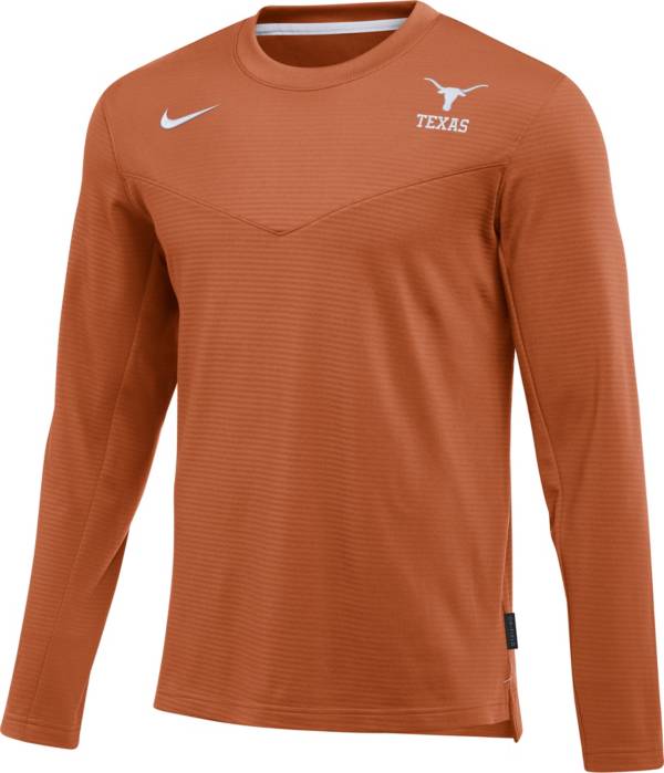 burnt orange dri fit shirt