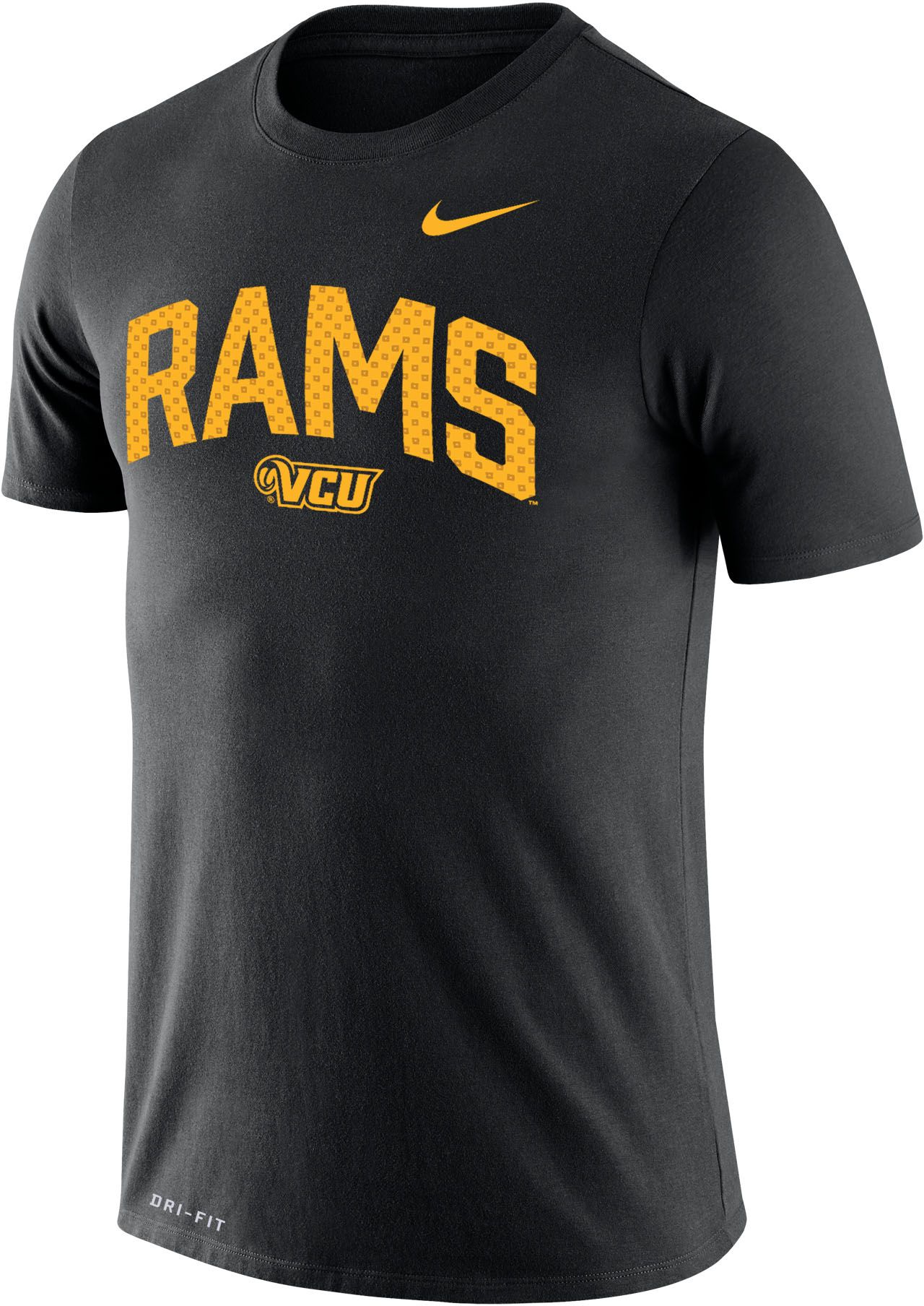 Nike Men's VCU Rams Black Dri-FIT Legend T-Shirt