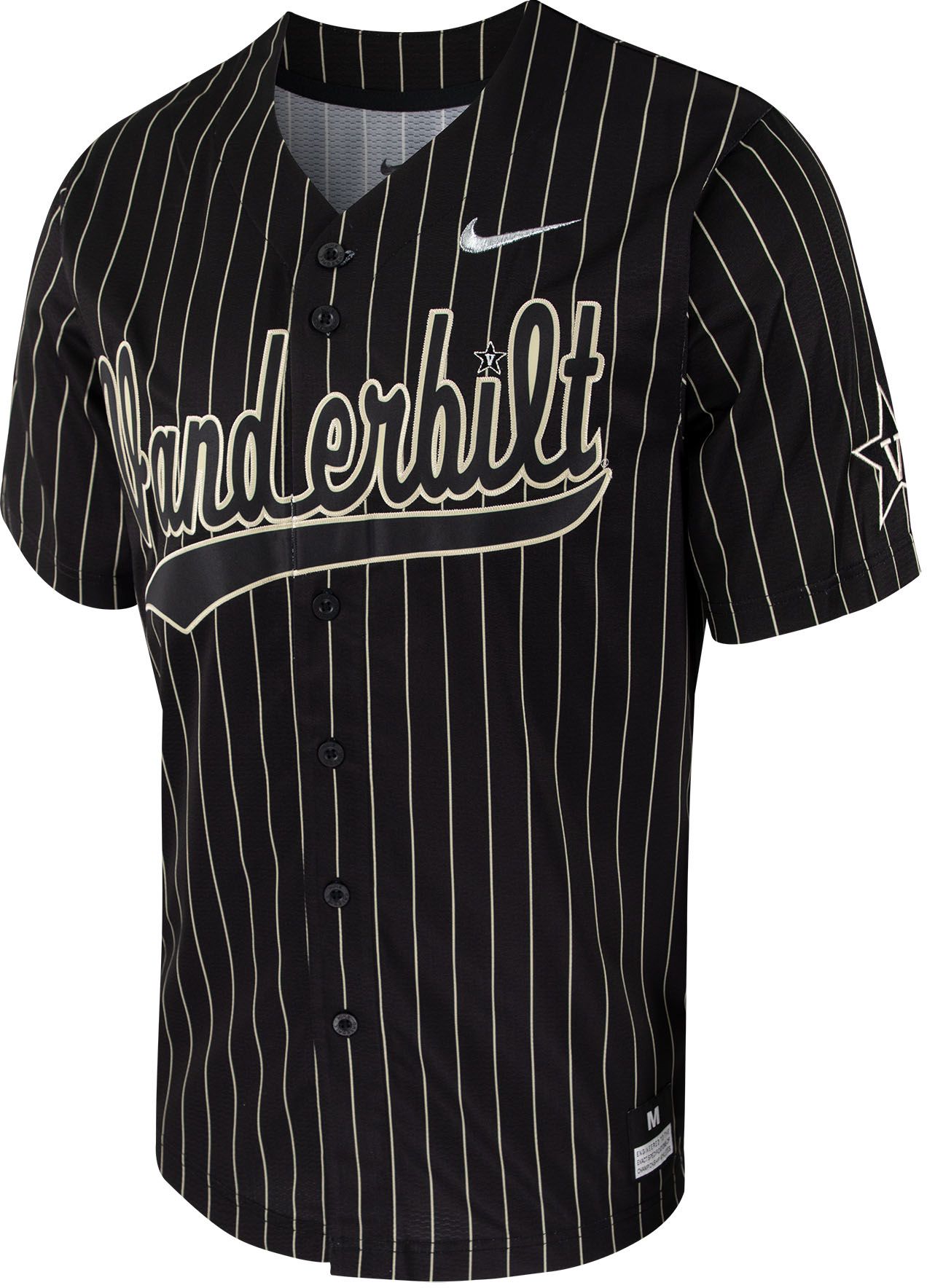 Best Sports Uniforms on X Vanderbilt University all black pinstripe