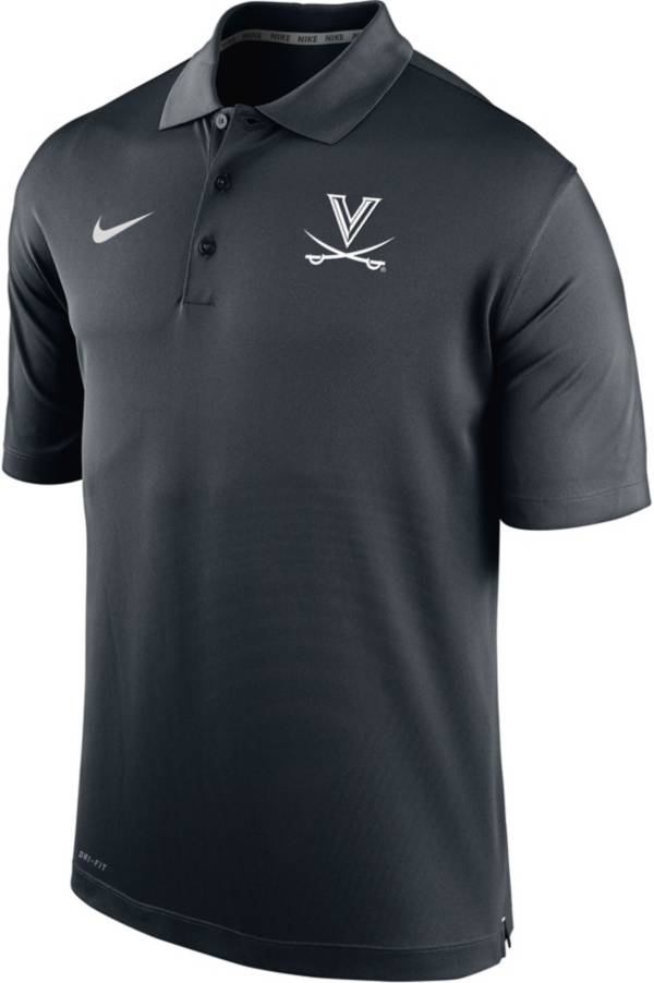 Nike Men's Virginia Cavaliers Dark Mode 2.0 Varsity Black Polo product image