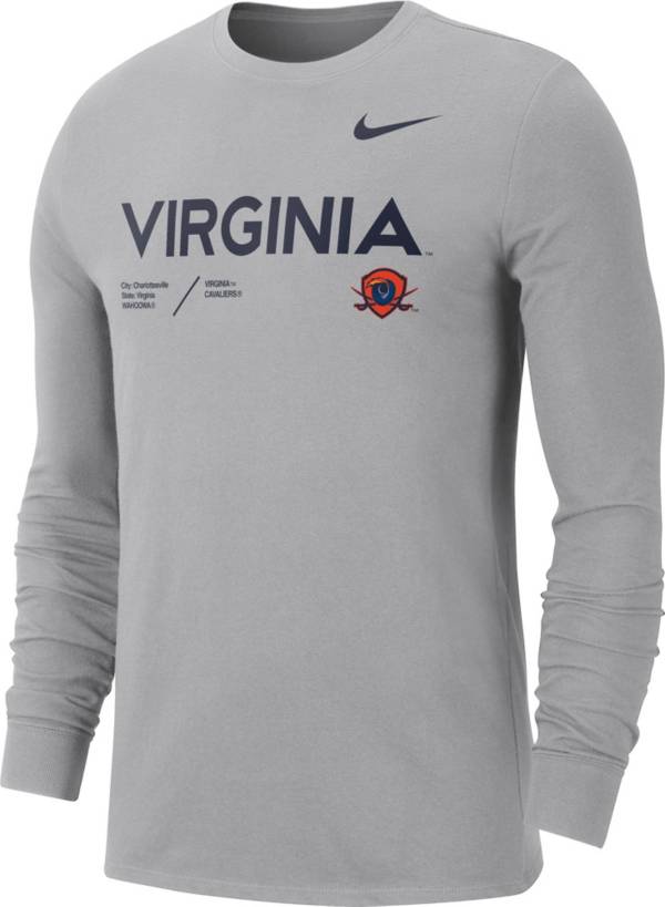 Men's Nike Orange Virginia Cavaliers Football Fan T-Shirt