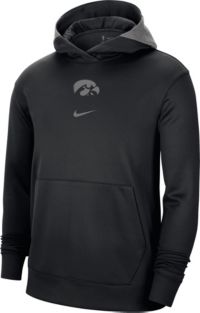 Nike Detroit Lions Dark Steel Gray Thermal Fleece Pullover Hoodie