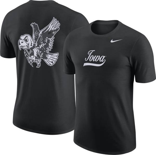 Nike Men's Iowa Hawkeyes Black Vault Wordmark T-Shirt product image