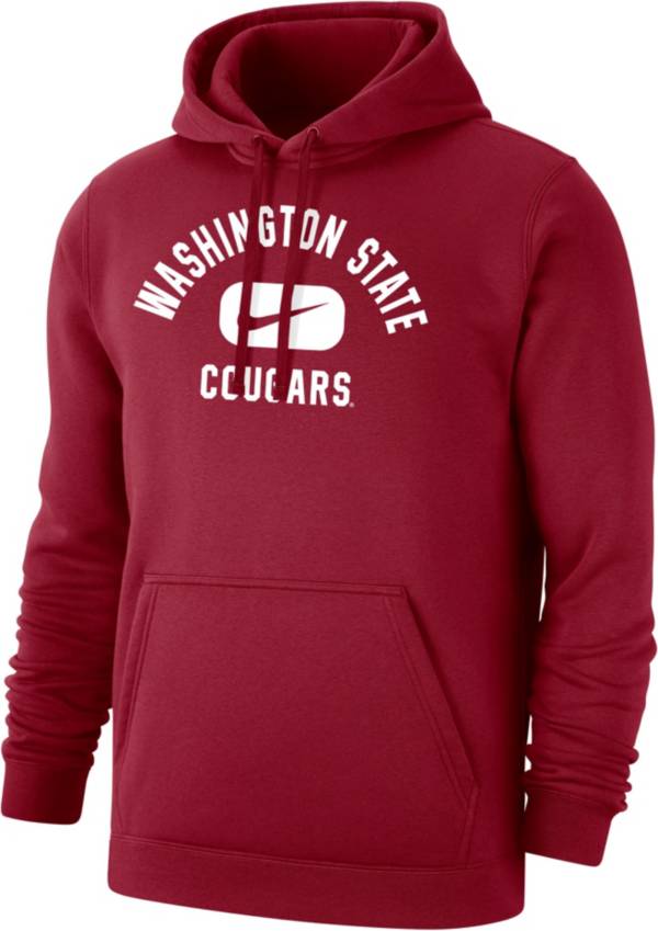 Men's Nike Red Tampa Bay Buccaneers Fan Gear Wordmark Performance Pullover Hoodie Size: Large