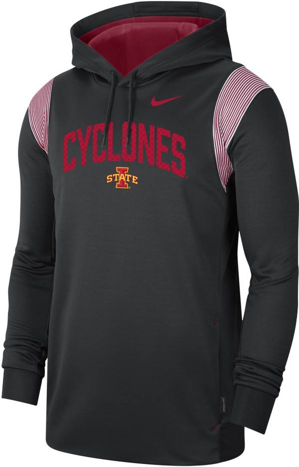 Nike Men s Iowa State Cyclones Black Therma FIT Football Sideline