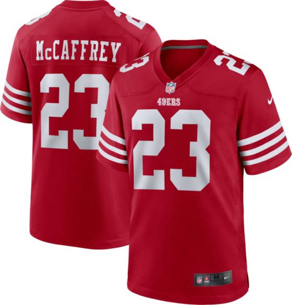 Nike Men's San Francisco 49ers Christian McCaffrey #23 Red Game Jersey product image