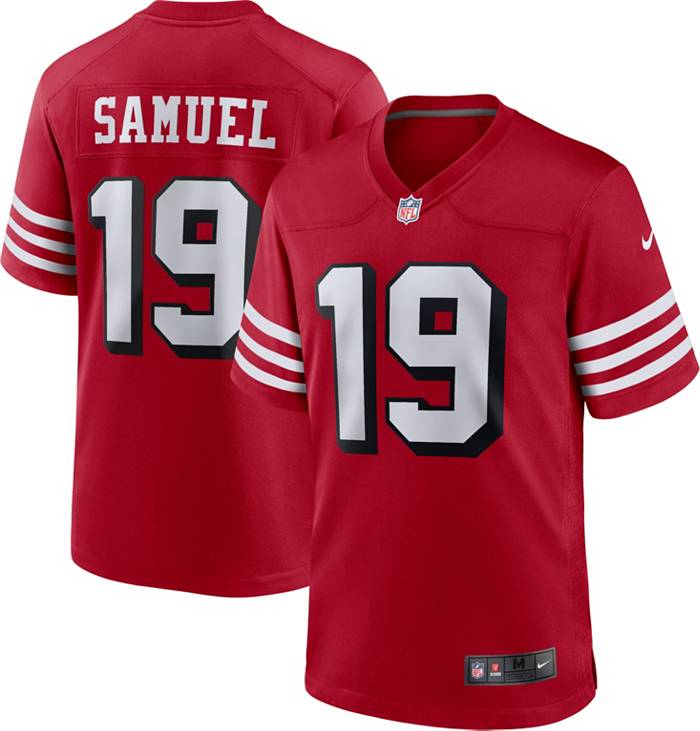 Nike Men's San Francisco 49ers Deebo Samuel #19 Alternate Red Game Jersey