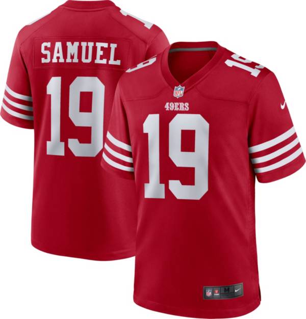 mobiel verachten kast Nike Men's San Francisco 49ers Deebo Samuel #19 Red Game Jersey | Dick's  Sporting Goods